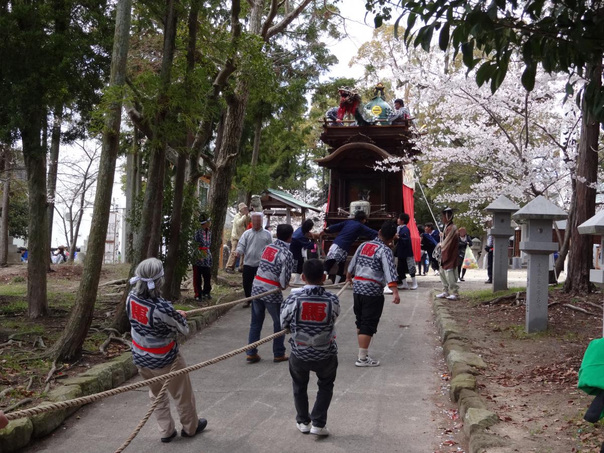 内海の春まつり（三郷祭り）