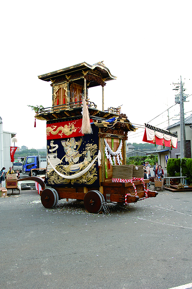 挙母神社の山車　旧本町