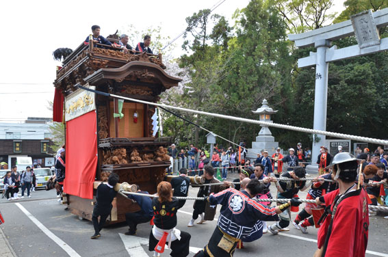 西成岩地区祭礼