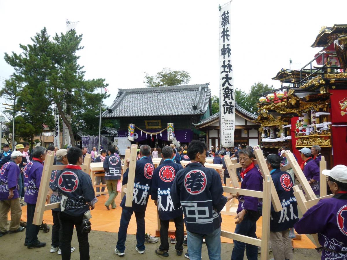 橫根藤井神社祭典
