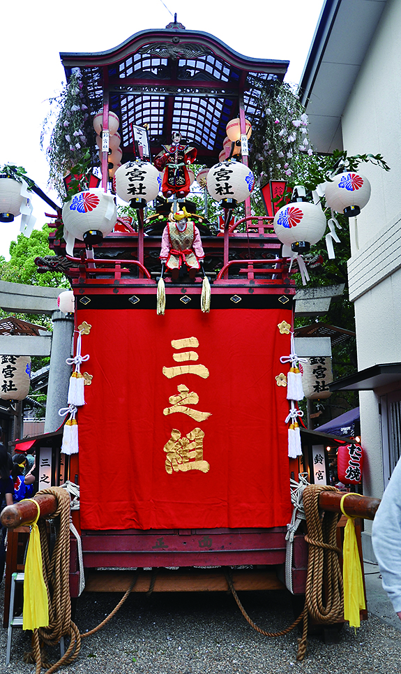 鈴宮社山車