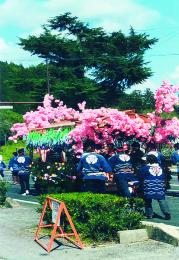 宮町の花車