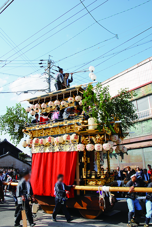 三好上区山車