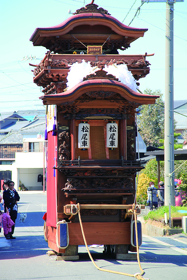 松尾神社祭典坂井的祭典   