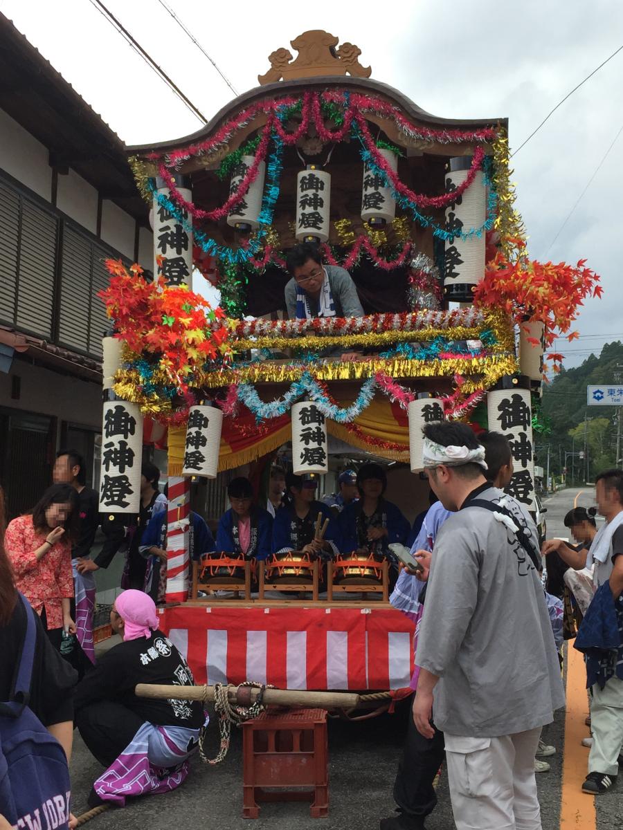 秋の大祭宵祭り