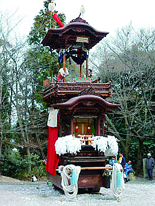 上野間　四嶋の山車