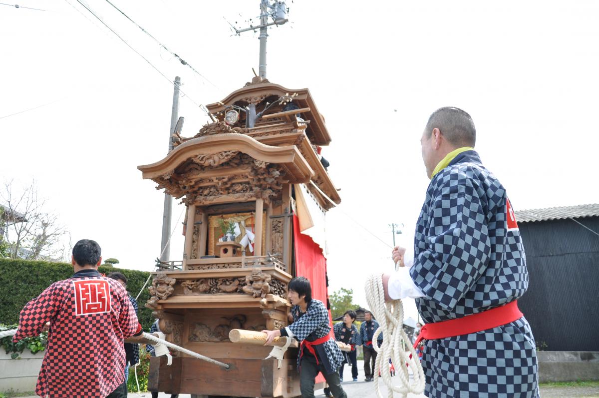 内海の春まつり（岡部区祭礼）