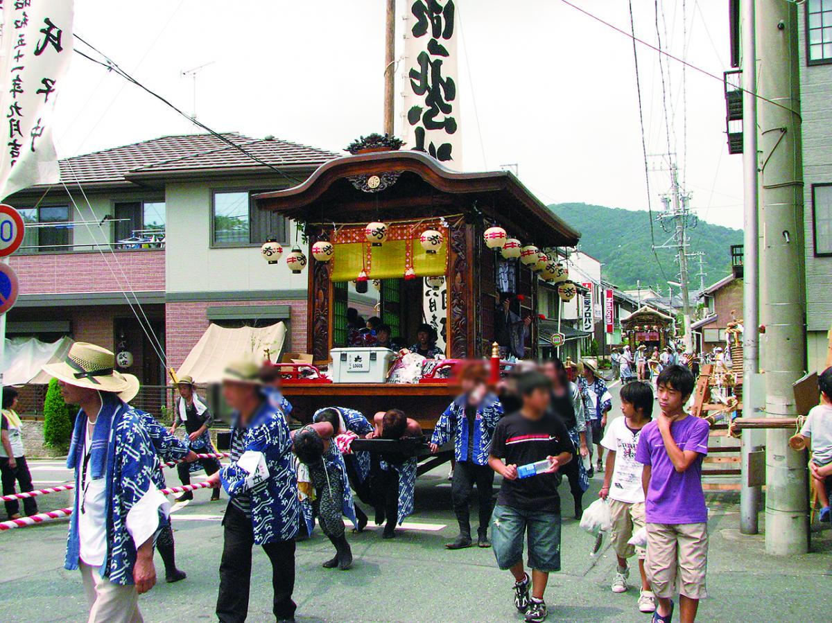 山車追分