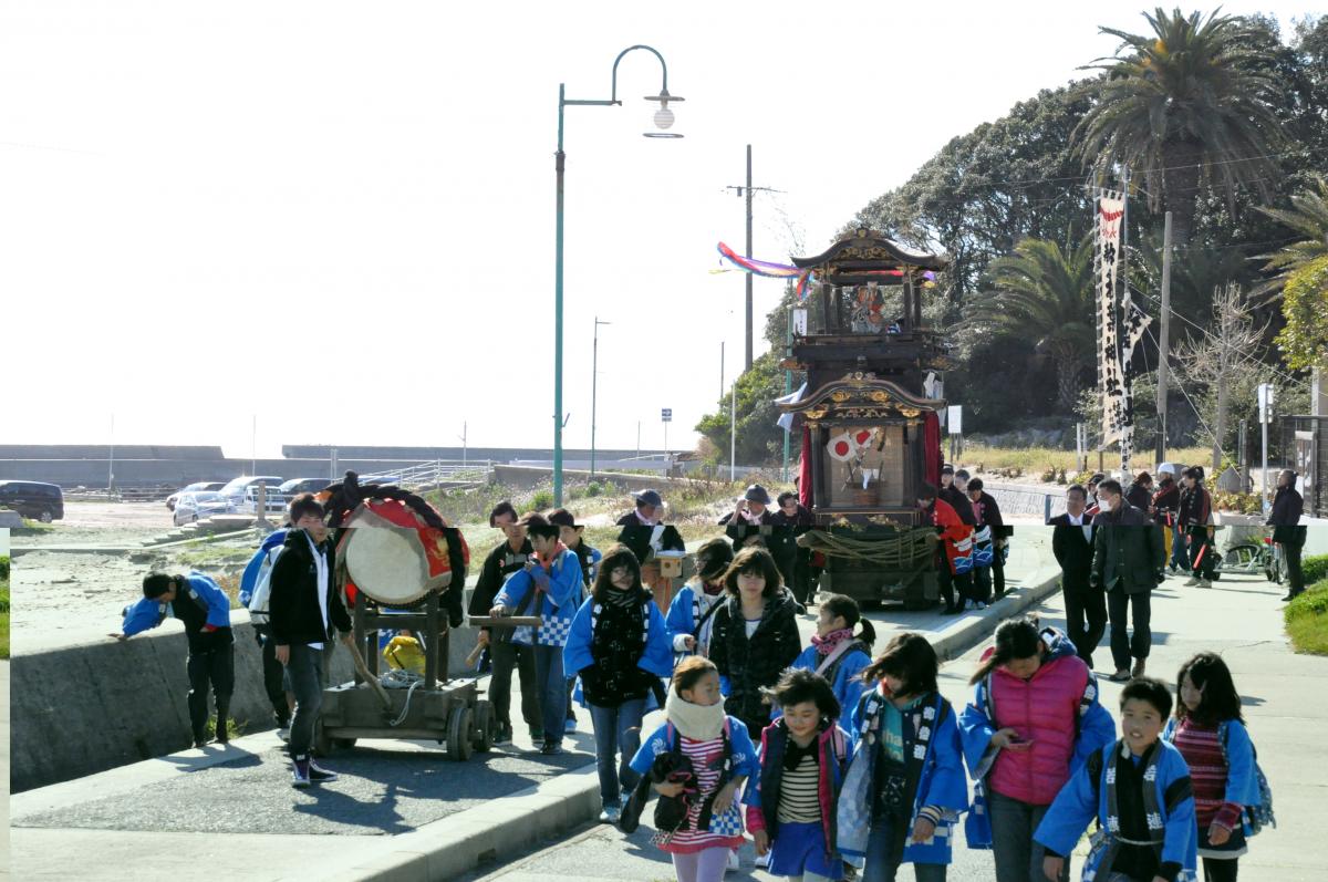 内海の春まつり（吹越区祭礼）