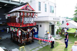 岩藤天王祭山車