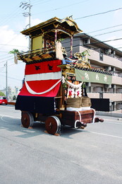 挙母神社の山車　神明町