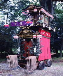 百々町八幡宮の山車