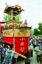 小中切山車